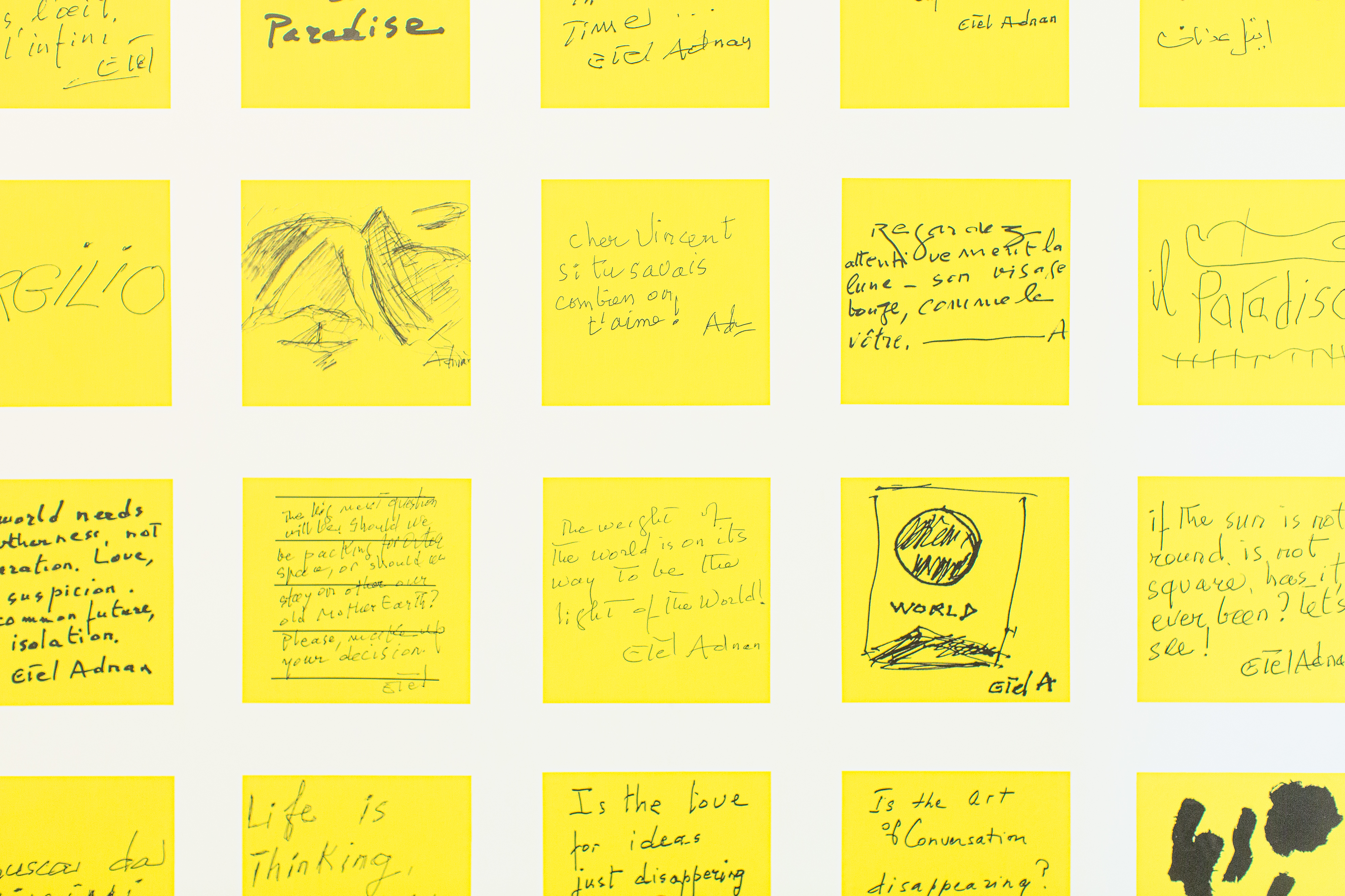 Etel Adnan - LUMA Arles - ©Victor&Simon - Joana Luz